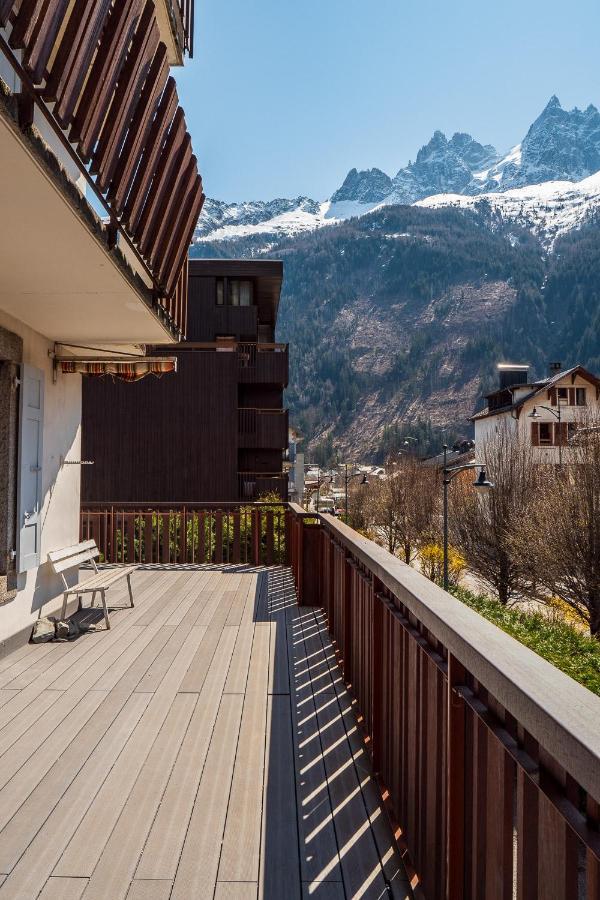 Apartment President - Alpes Travel - Central Chamonix - Sleeps 12 Dış mekan fotoğraf