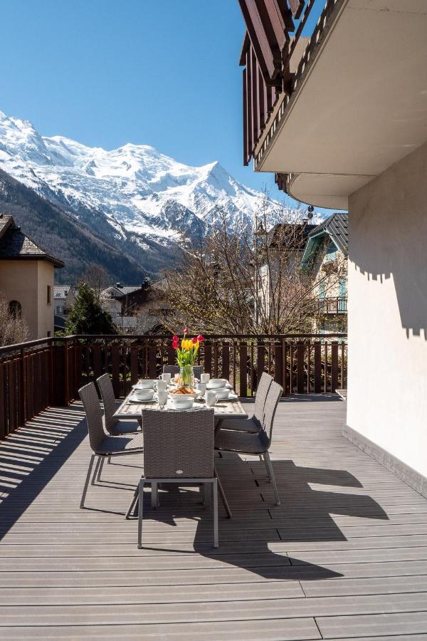 Apartment President - Alpes Travel - Central Chamonix - Sleeps 12 Dış mekan fotoğraf