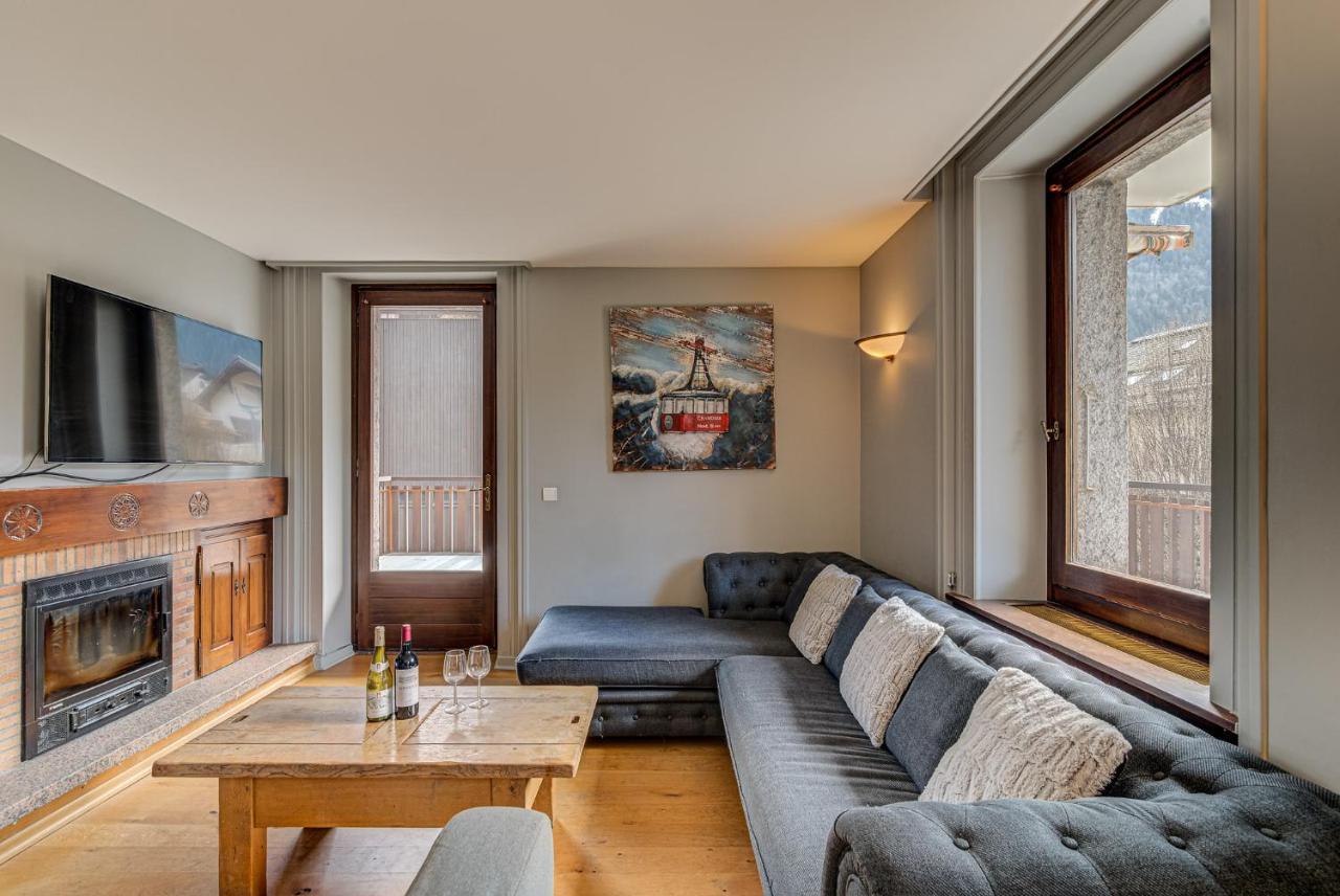 Apartment President - Alpes Travel - Central Chamonix - Sleeps 12 Dış mekan fotoğraf