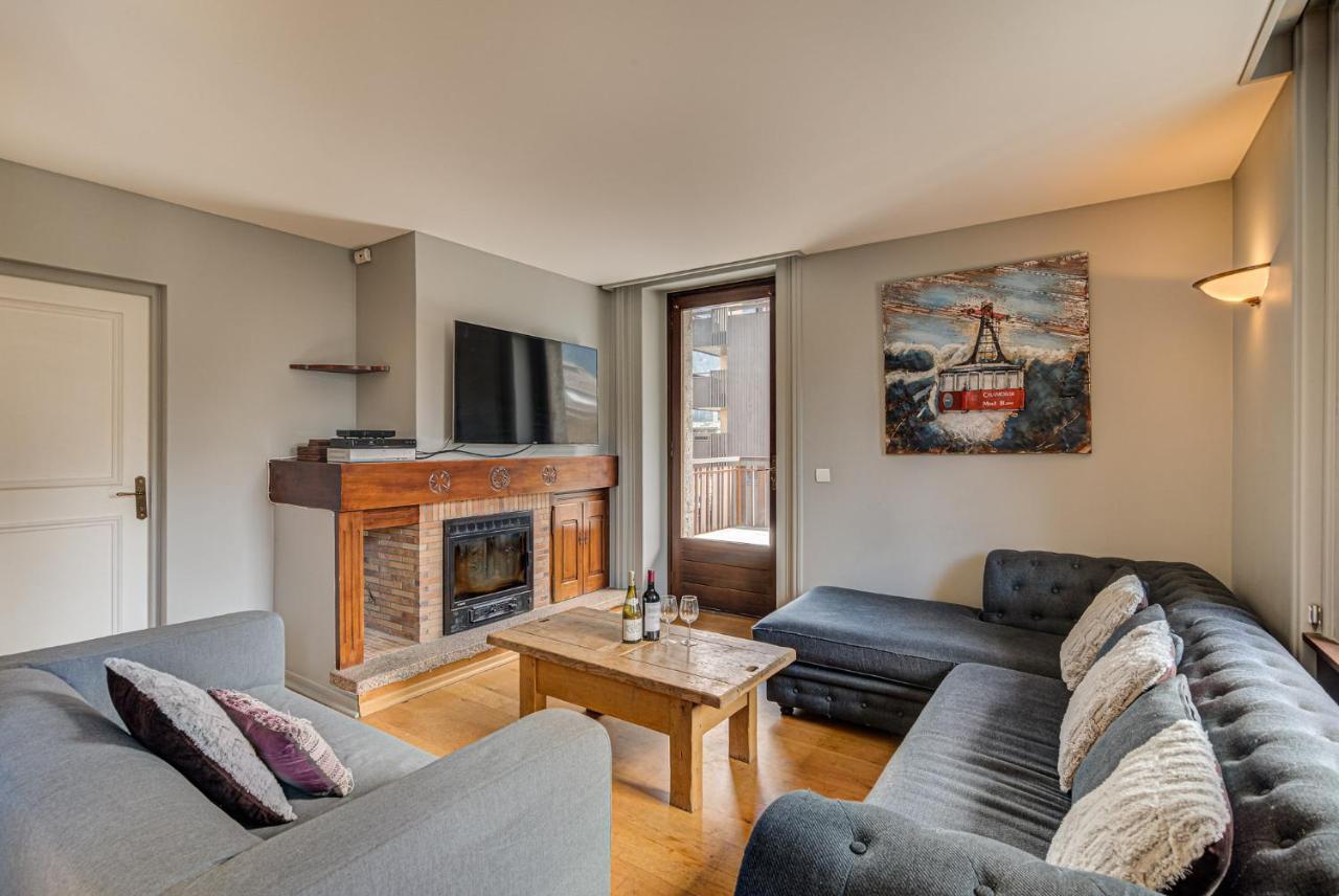 Apartment President - Alpes Travel - Central Chamonix - Sleeps 12 Dış mekan fotoğraf