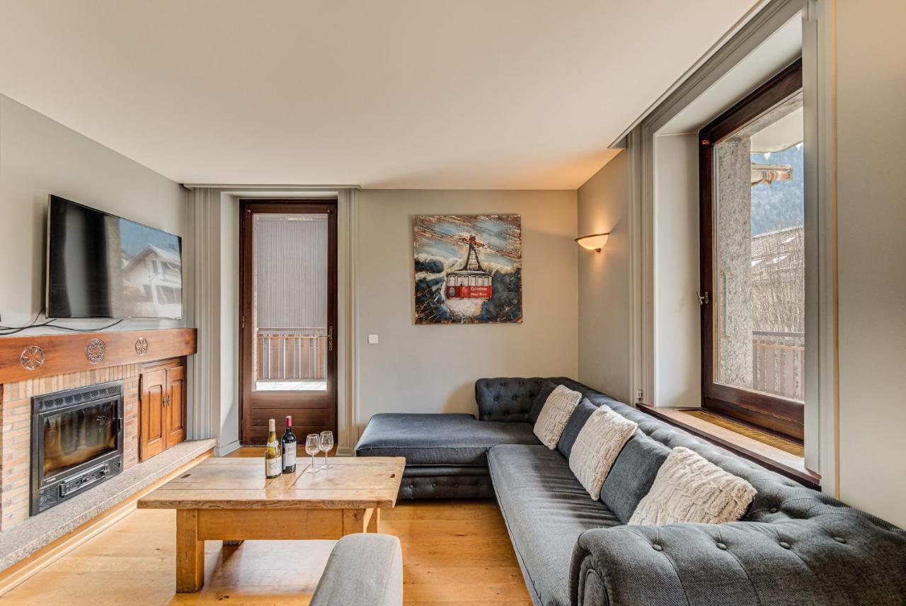 Apartment President - Alpes Travel - Central Chamonix - Sleeps 12 Dış mekan fotoğraf