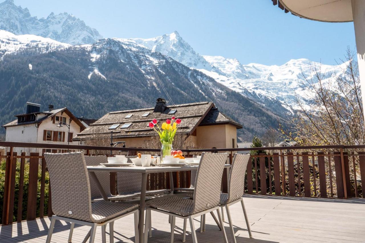Apartment President - Alpes Travel - Central Chamonix - Sleeps 12 Dış mekan fotoğraf