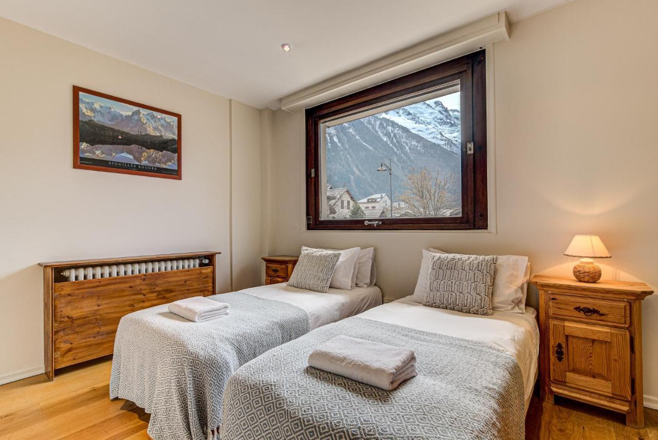 Apartment President - Alpes Travel - Central Chamonix - Sleeps 12 Dış mekan fotoğraf
