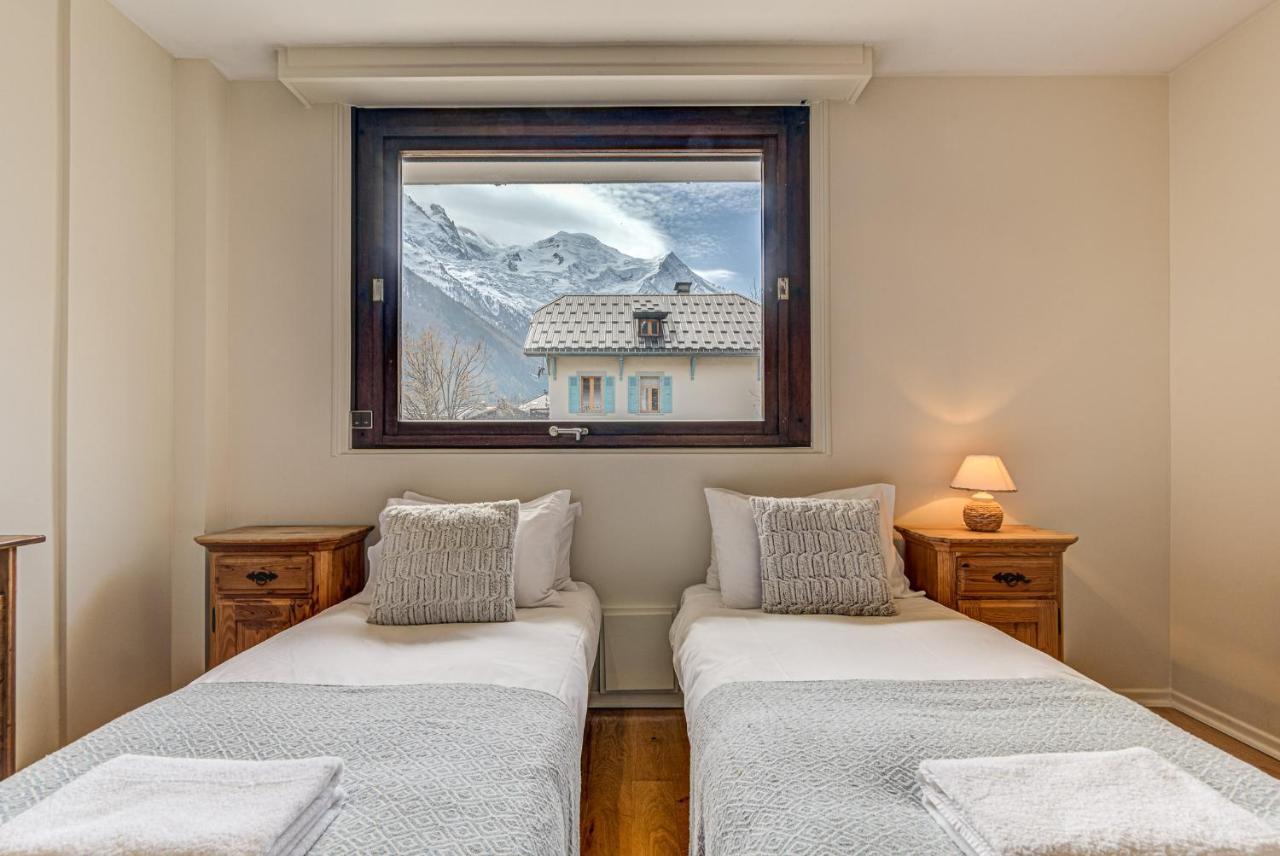 Apartment President - Alpes Travel - Central Chamonix - Sleeps 12 Dış mekan fotoğraf